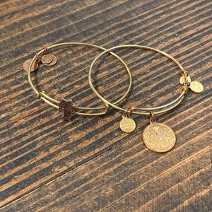 Alex & Ani Gold Bangle Set